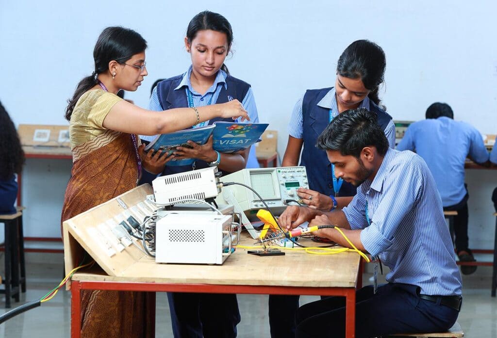 Cultivating Electrical & Electronics Communication Engineers with commendable expertise, inventive ideas, leadership qualities, adeptness in technology, and efficient contributions to industry and research.
