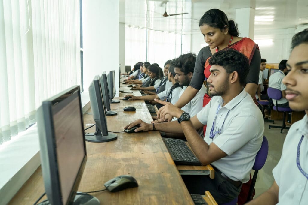 Shaping Bachelor of Computer Application professionals with exemplary knowledge, creative ideas, leadership acumen, and technology prowess to contribute effectively to industry and research.